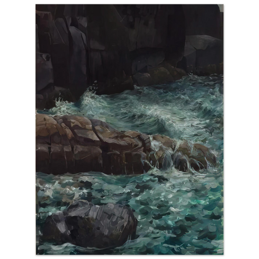 Maine Coast by Ivan Albright – art poster