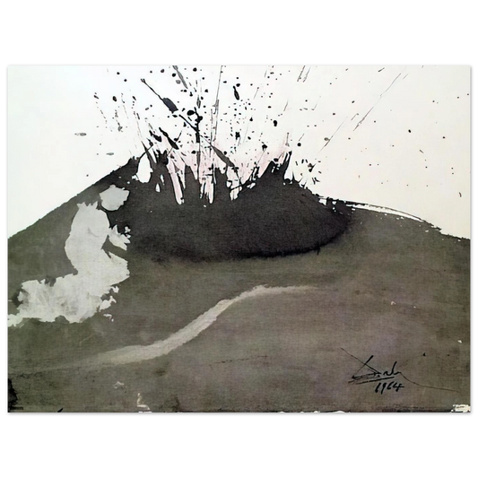 Angelus Excussit Flammamignis Daniel 3 23 by Salvador Dali (1967) – art poster