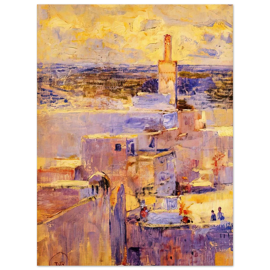 View Of Meknes Morocco by Theo van Rysselberghe – art poster
