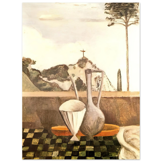 The Still Life In Front Of Cross On Top Of The Mountain by Andre Derain (1912) – art poster