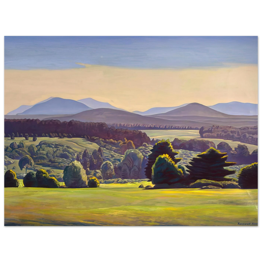 Summer Day, Asgaard by Rockwell Kent – art poster