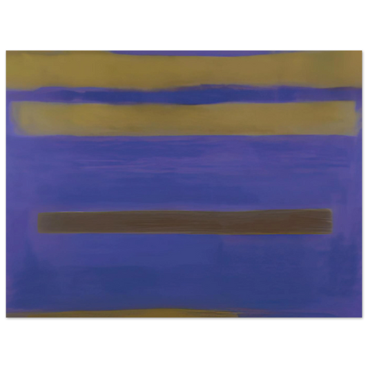Untitled 1 by Esteban Vicente (1980) – art poster