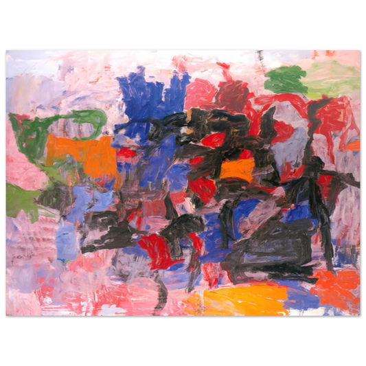 To Fellini by Philip Guston (1958) – art poster