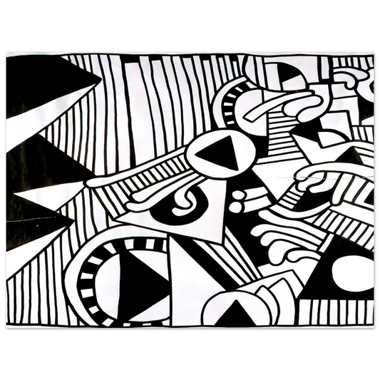 Untitled 1 by Keith Haring (1978) – art poster