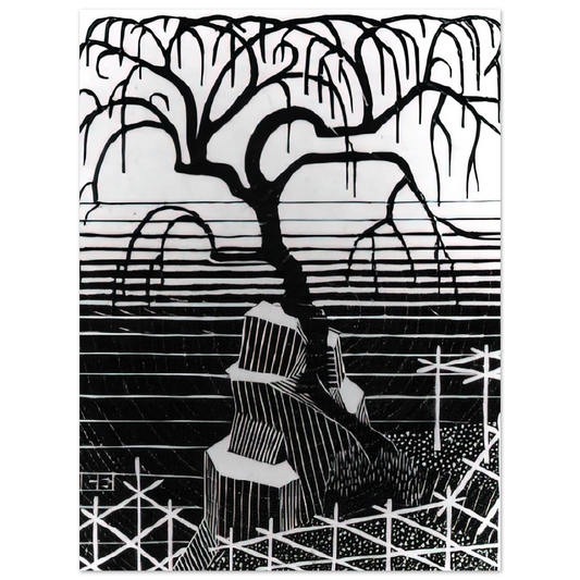 Tree by M.C. Escher (1926) – art poster
