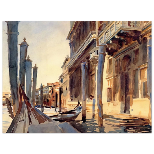 Grand Canal, Venice by John Singer Sargent – art poster