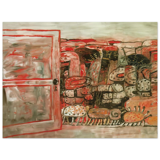 Entrance by Philip Guston – art poster