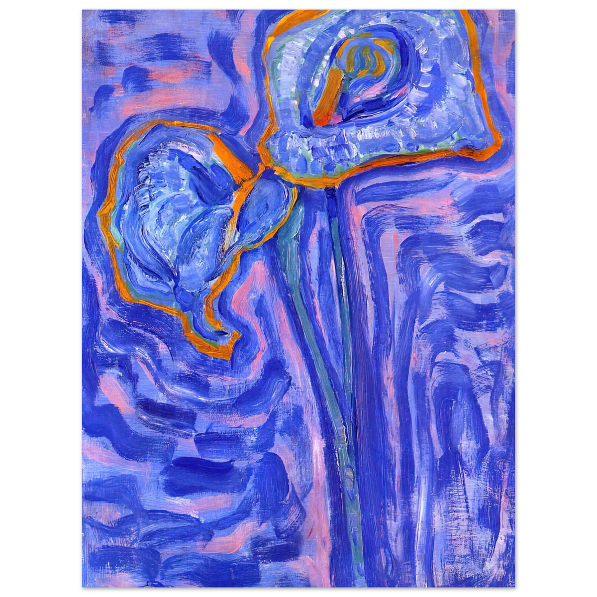 Sun by Piet Mondrian – art poster, view 2