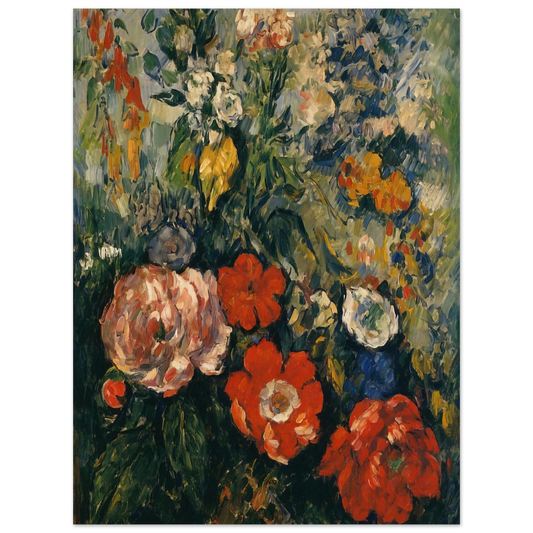 Bouquet Of Flowers by Paul Cézanne – art poster, view 2