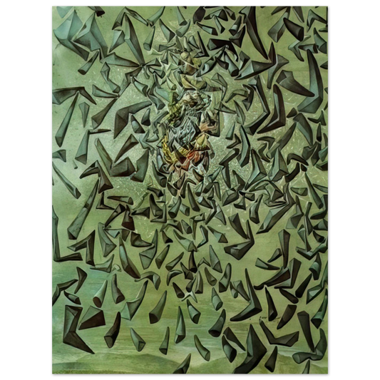 Ascensionist Saint Cecilia by Salvador Dali – art poster