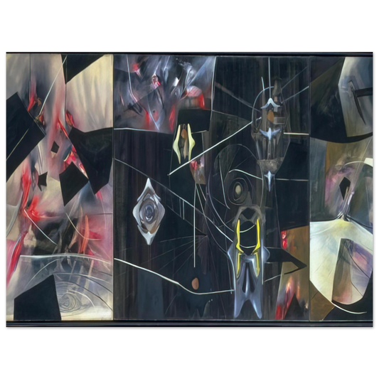 Black Virtue by Roberto Matta (1943) – art poster