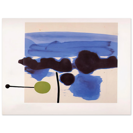 The Passion Flower by Victor Pasmore (1986) – art poster, view 2