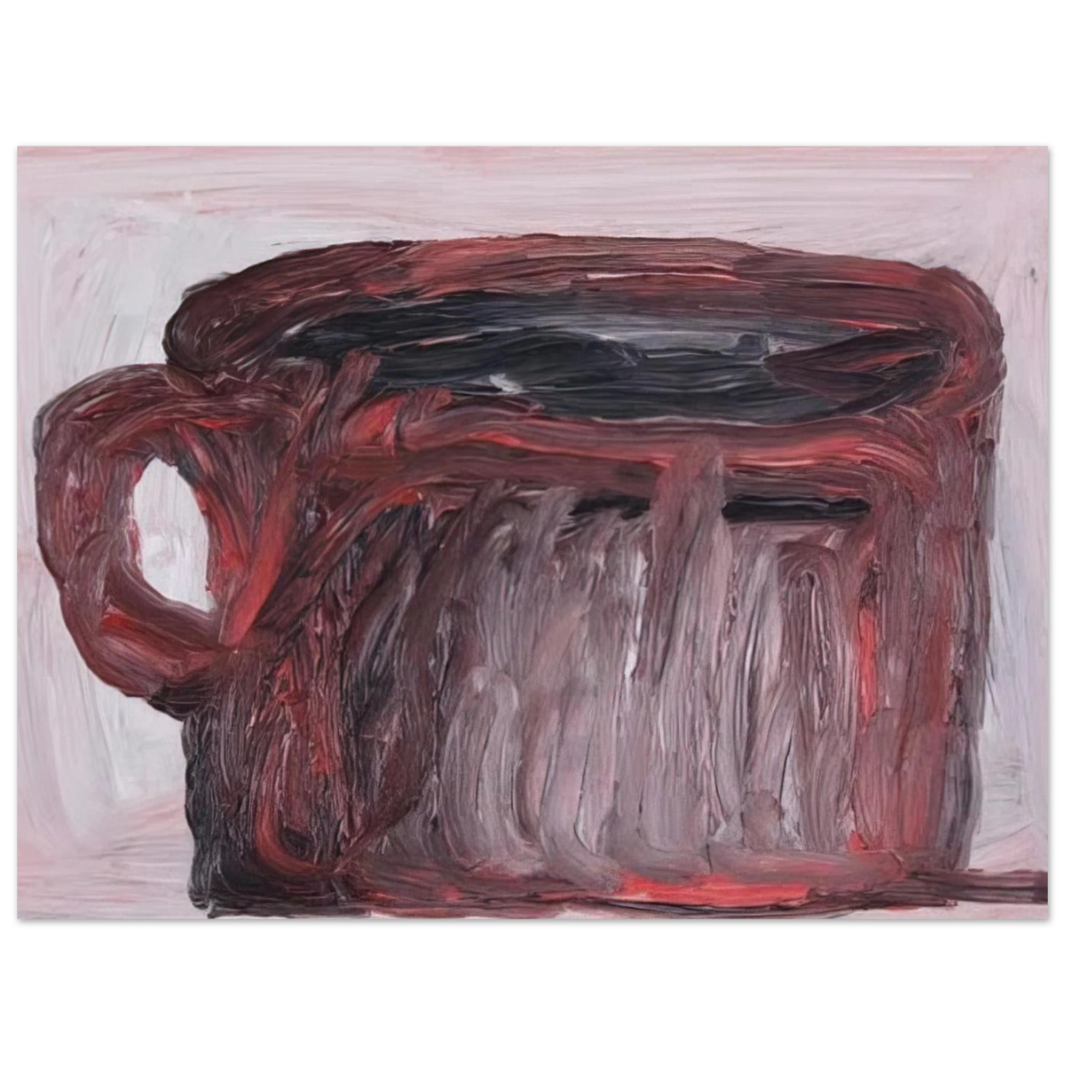 Untitled Cup by Philip Guston – art poster, view 2
