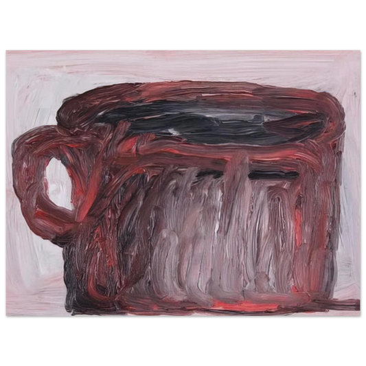 Untitled Cup by Philip Guston – art poster, view 2
