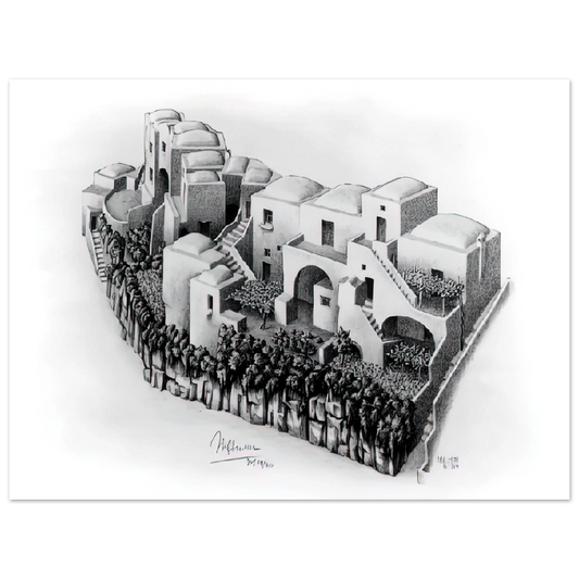 Untitled Print No. 24 by M.C. Escher – art poster, view 2