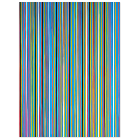 Achean by Bridget Riley (1981) – art poster, view 2