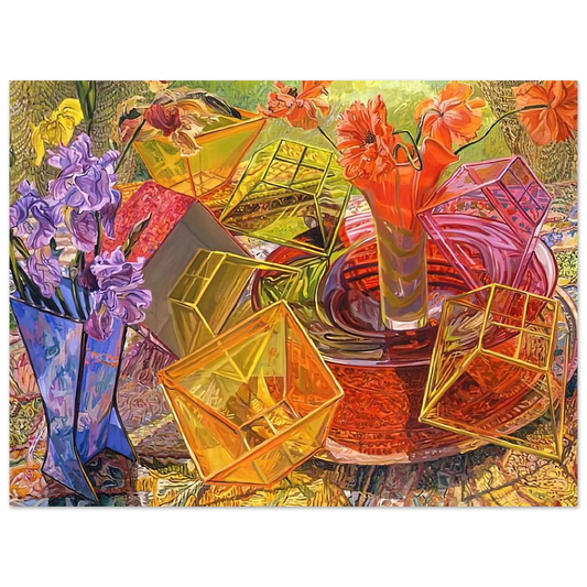 Plastic Boxes by Janet Fish (2007) – art poster