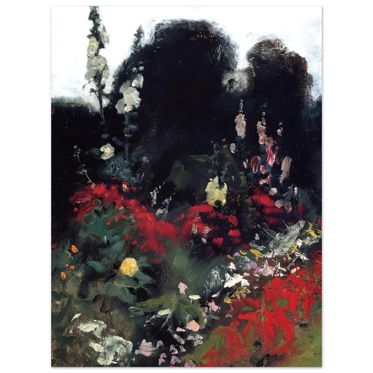 Corner Of A Garden by John Singer Sargent – art poster