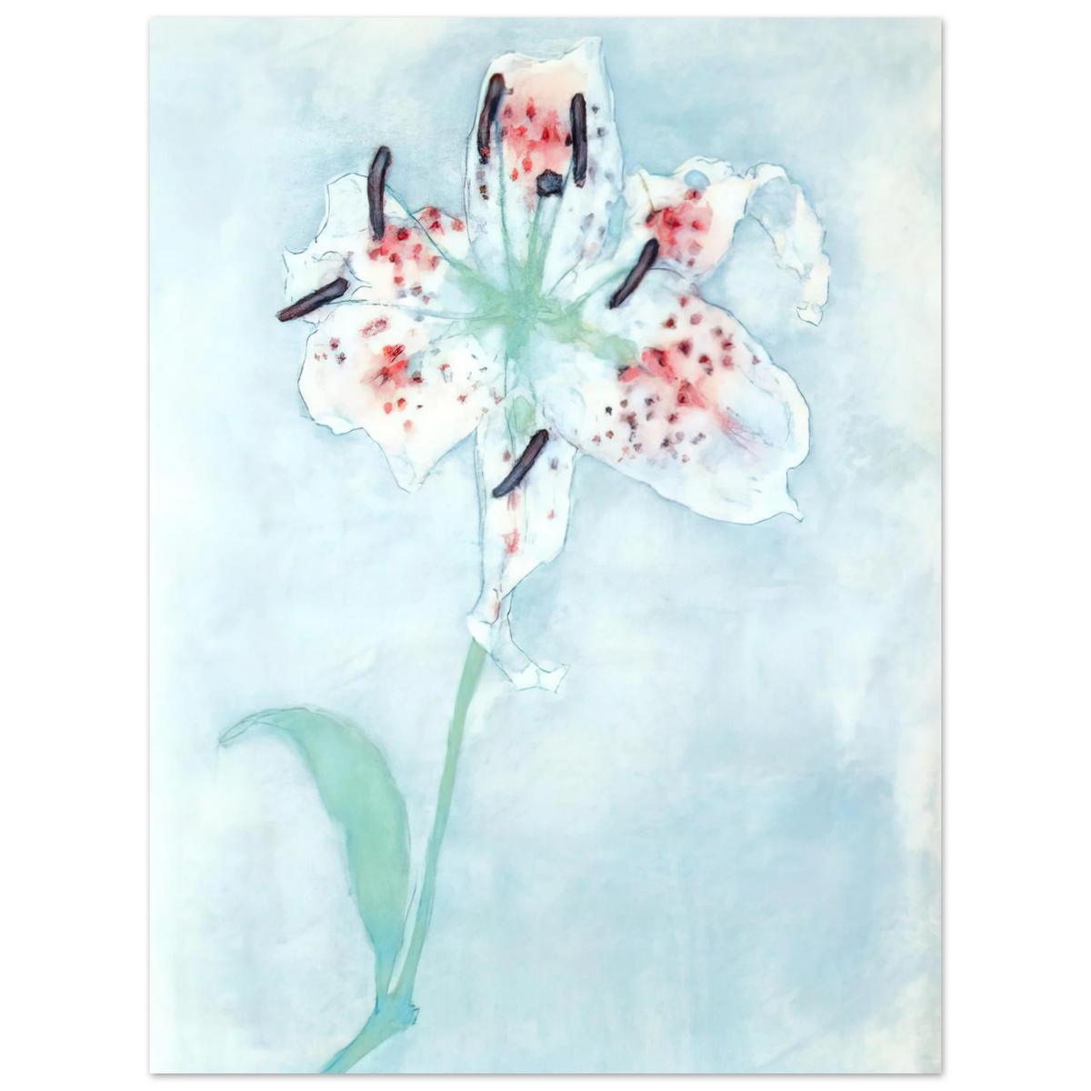 Lily by Piet Mondrian – art poster, view 2