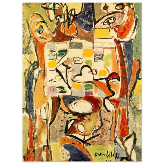 The Tea Cup by Jackson Pollock – art poster, view 2