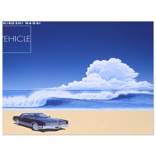Vintage Car No. 15 by Hiroshi Nagai – art poster