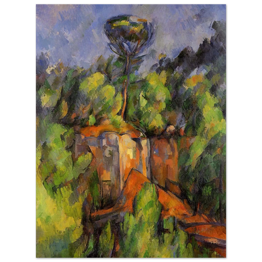 Bibemus Quarry by Paul Cézanne – art poster