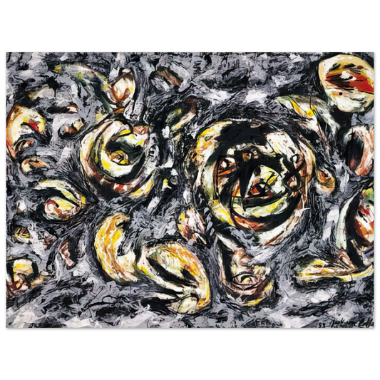 Ocean Greyness by Jackson Pollock (1953) – art poster