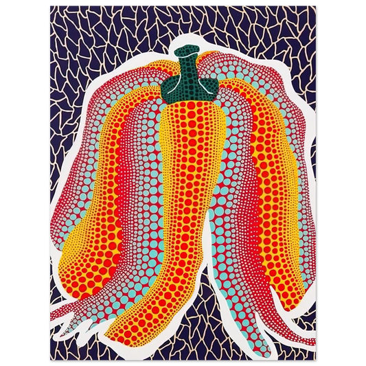 Pumpkin by Yayoi Kusama (1990) – art poster, view 2