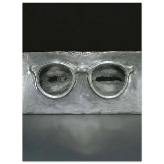 The Critic Sees by Jasper Johns – art poster