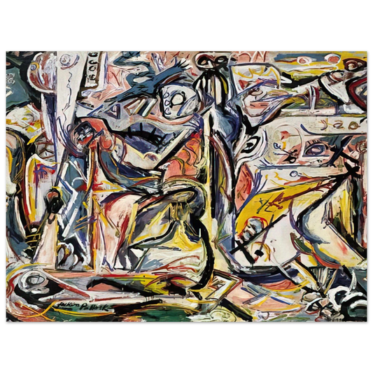 Circumcision January 1 by Jackson Pollock (1946) – art poster, view 2
