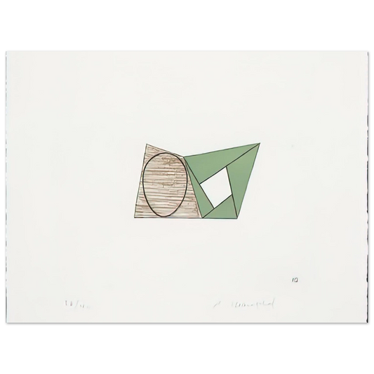 Pages 10 by Robert Mangold (1989) – art poster, view 2