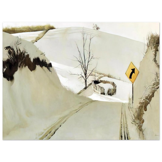 Ring Road by Andrew Wyeth – art poster