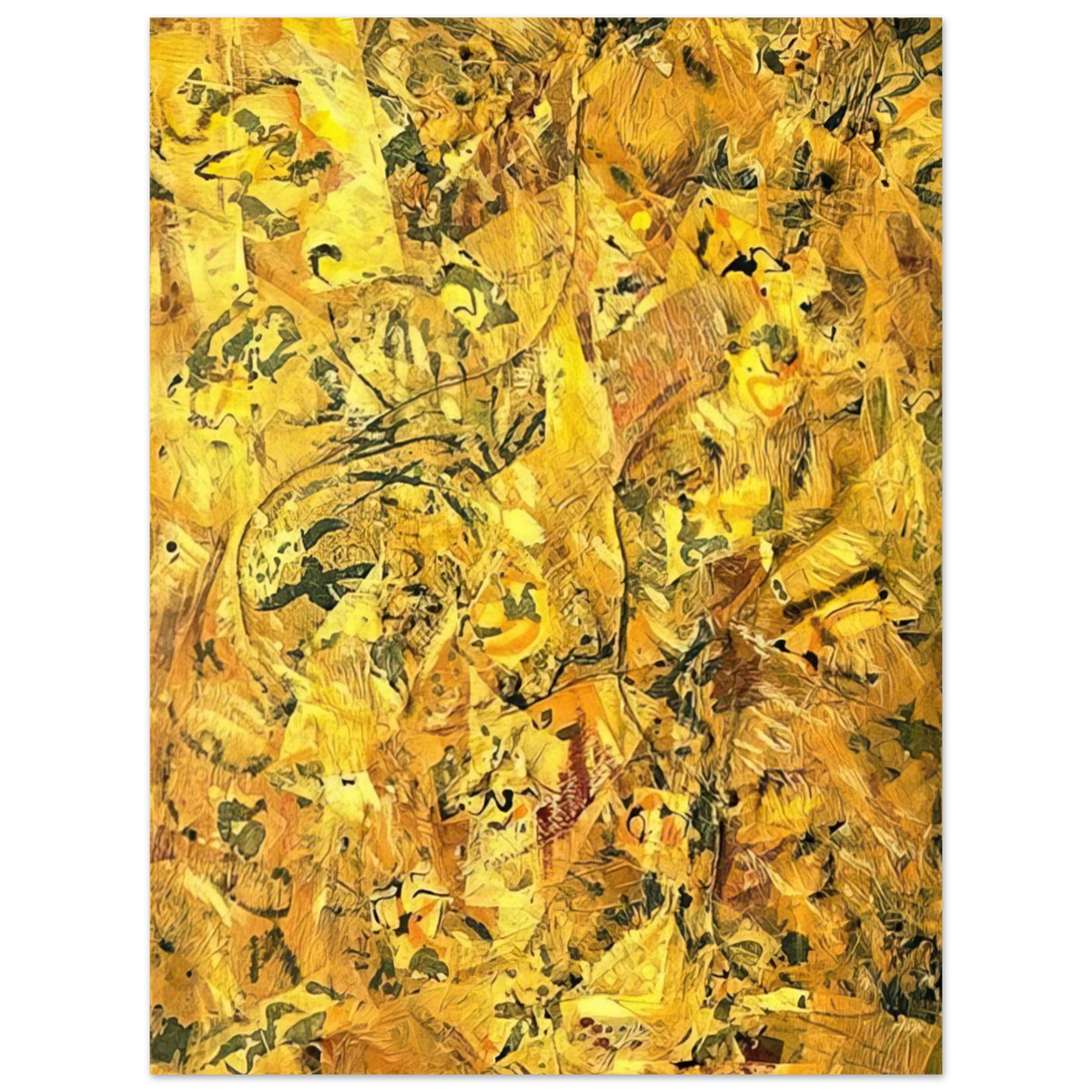 Number 2 by Jackson Pollock – art poster, view 2