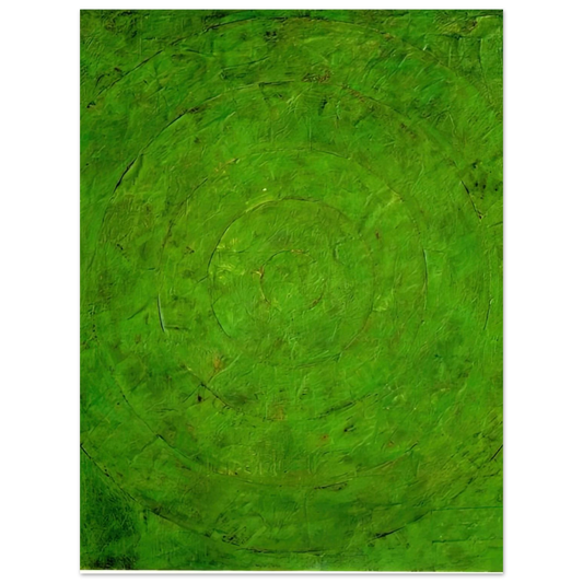 Green Target by Jasper Johns – art poster