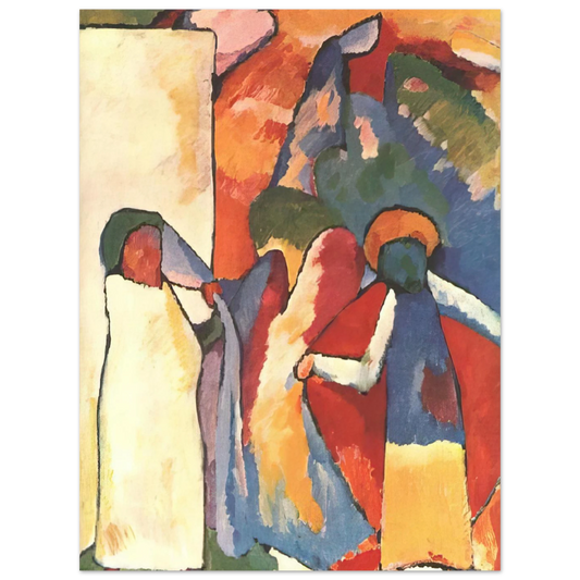 Improvisation 6 African by Wassily Kandinsky (1909) – art poster, view 2