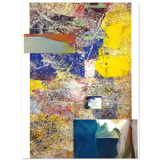 Remembering Girls Ajar by Sam Gilliam – art poster