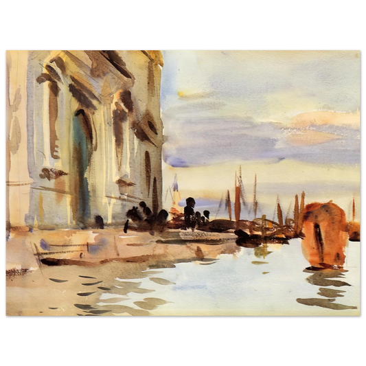 Spirito Santo, Saattera by John Singer Sargent – art poster, view 2