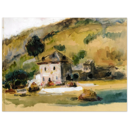Near Aix En Provence by Paul Cézanne – art poster, view 2