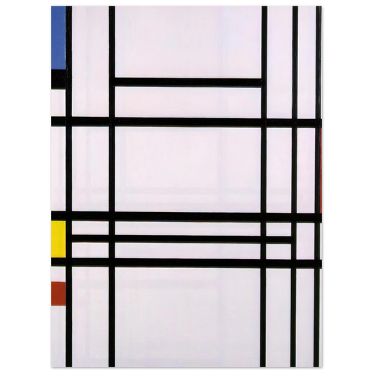 Composition No.10 by Piet Mondrian – art poster