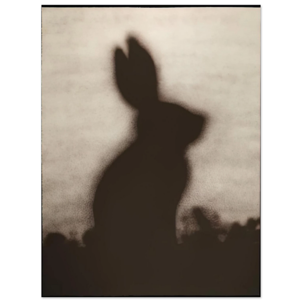 Rabbit by Edward Ruscha (1986) – art poster, view 2