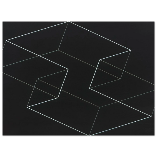 M 5 by Josef Albers (1954) – art poster
