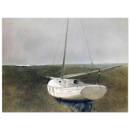 Below Dover by Andrew Wyeth (1950) – art poster