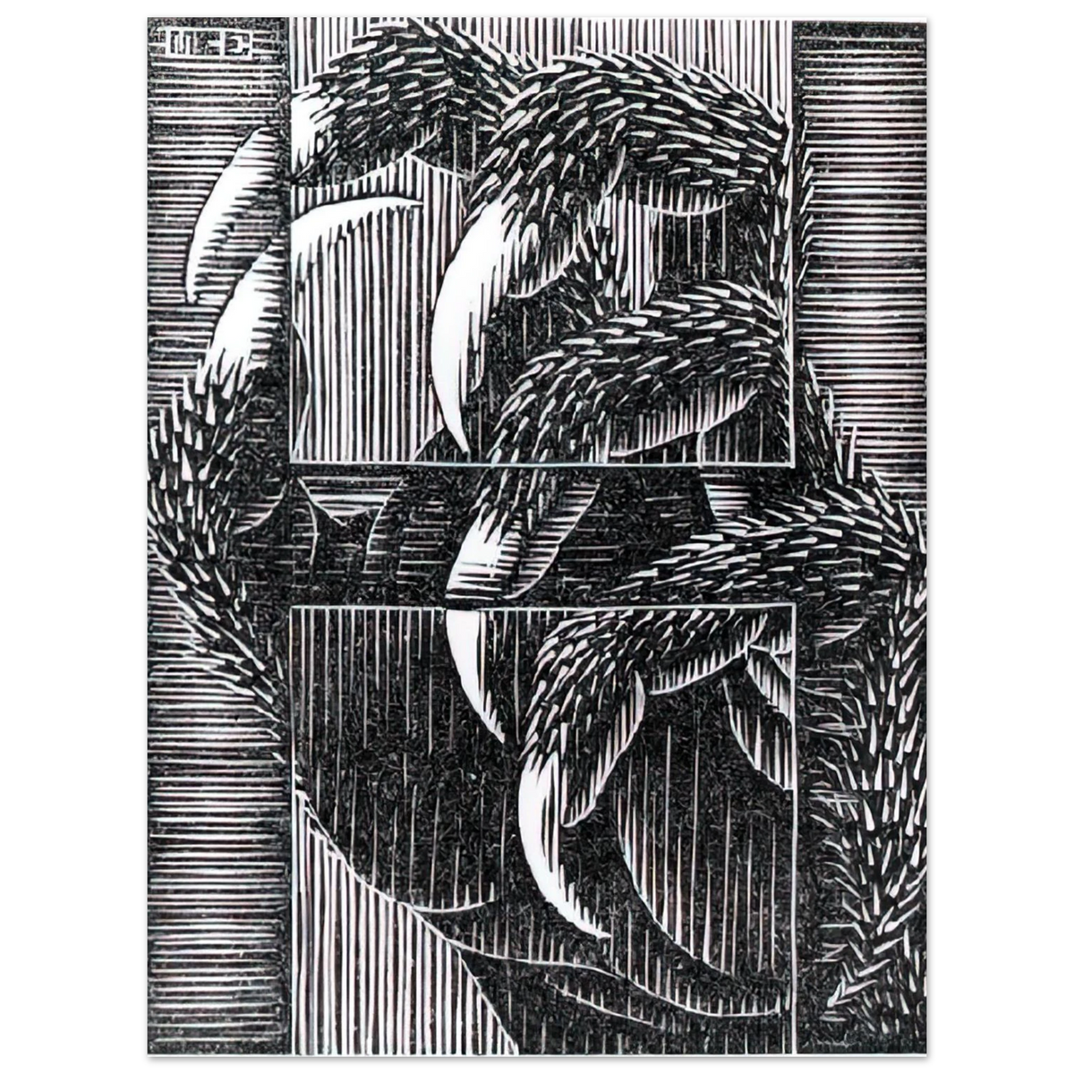 Untitled Print No. 13 by M.C. Escher – art poster, view 2