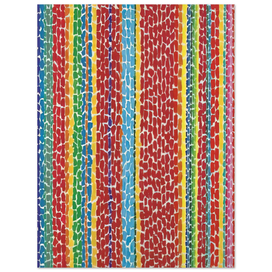 Red Violet Nursery Viewed From Above by Alma Woodsey Thomas (1970) – art poster