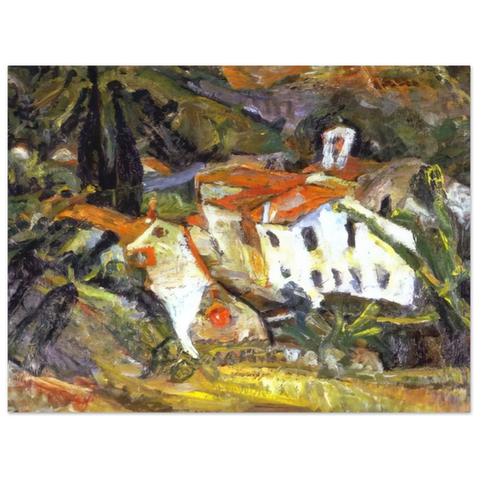 Ceret Lanscape by Chaim Soutine – art poster