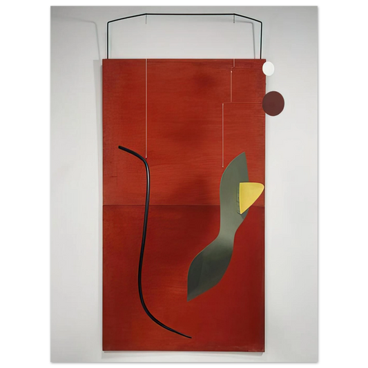 Red Panel by Alexander Calder (1936) – art poster, view 2