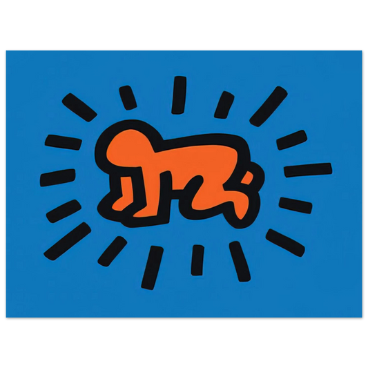 Radiant Baby From Icons Series by Keith Haring (1990) – art poster