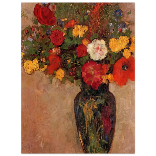 Vase Of Flowers 7 by Odilon Redon – art poster