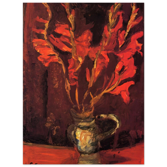 Gladioli by Chaim Soutine (1919) – art poster