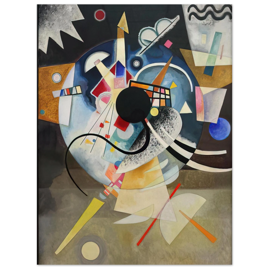 A Centre by Wassily Kandinsky (1924) – art poster